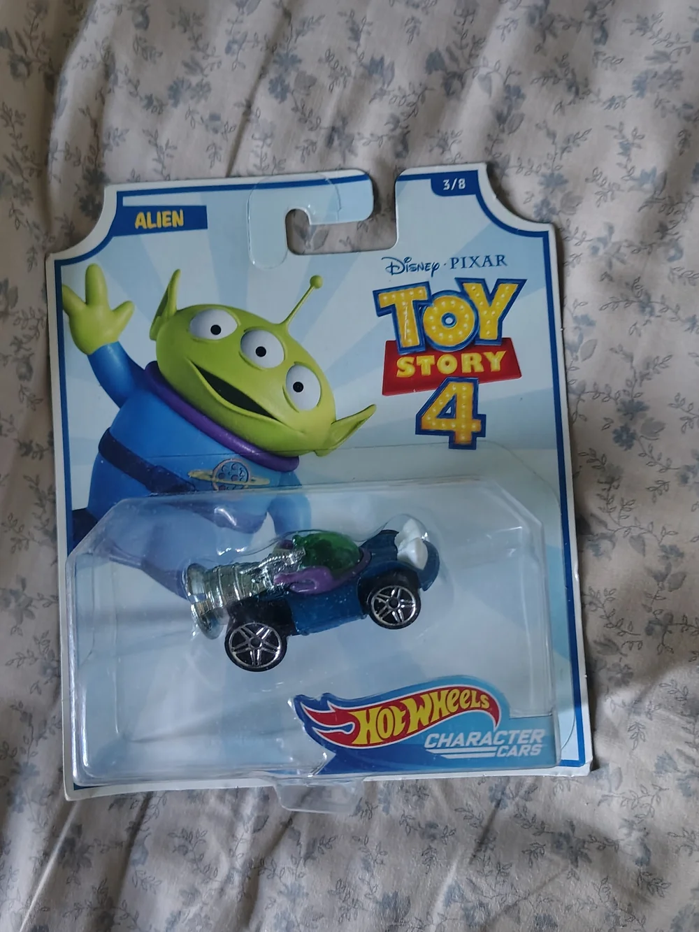 Hot Wheels Toy Story 4 Alien Character Car - Blue/Green